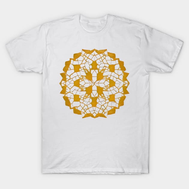 Beatiful golden pattern T-Shirt by artsyworldart